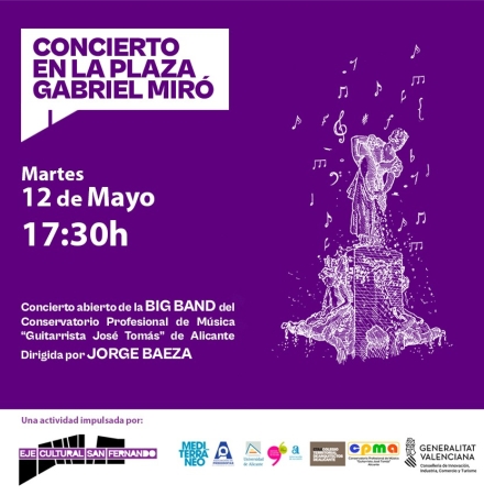 Concierto en la Plaza Gabriel Miró
